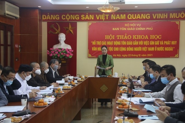 Supporting religious activities for overseas Vietnamese